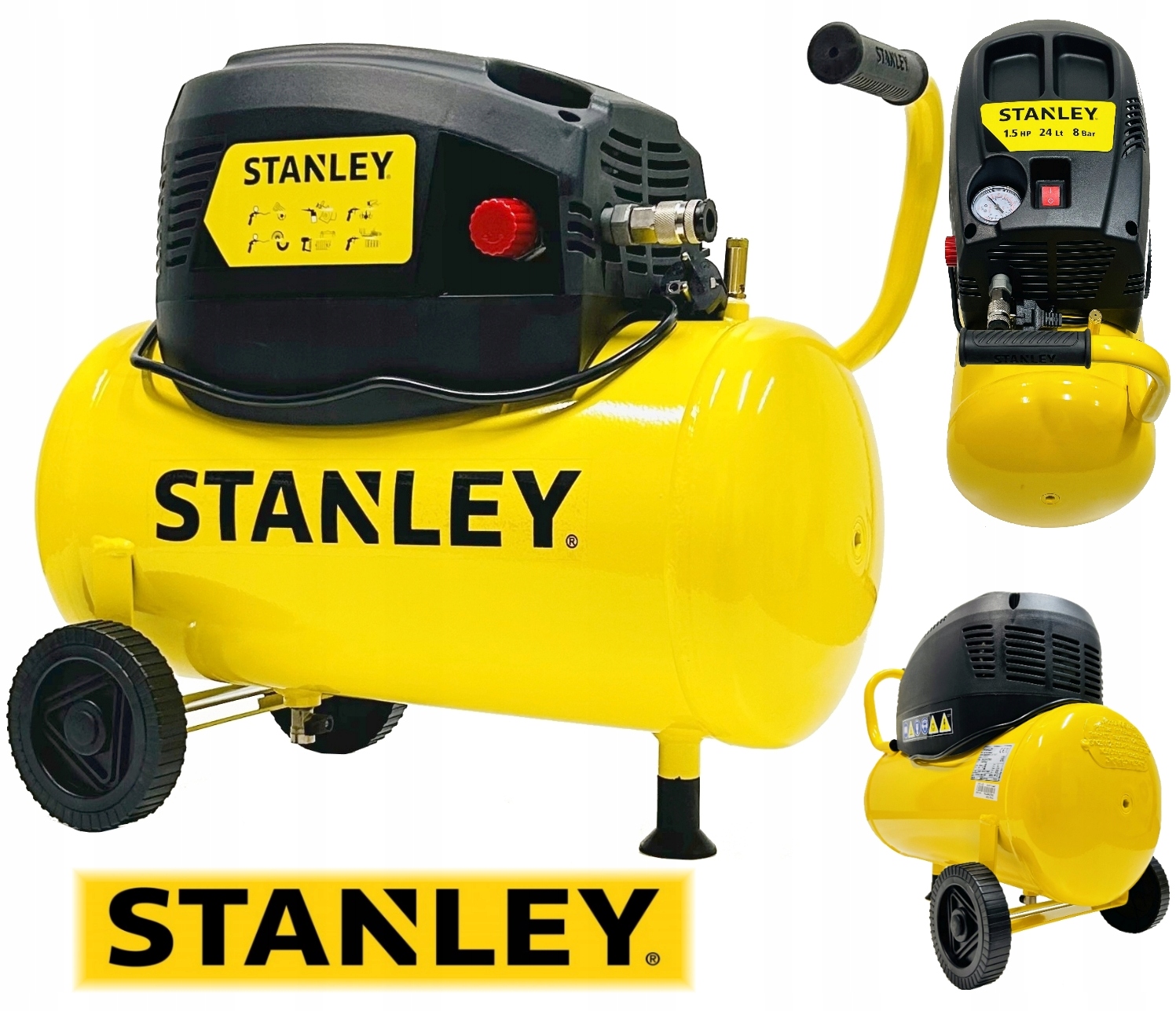 Kompresor bezolejový Stanley B6CC304STN003 24 l 8 bar